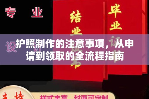 韶关护照制作的注意事项，从申请到领取的全流程指南